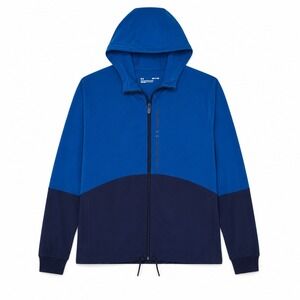 Under‎ Armour Colorblock Full Zip Hooded Jacket Blue Navy Small